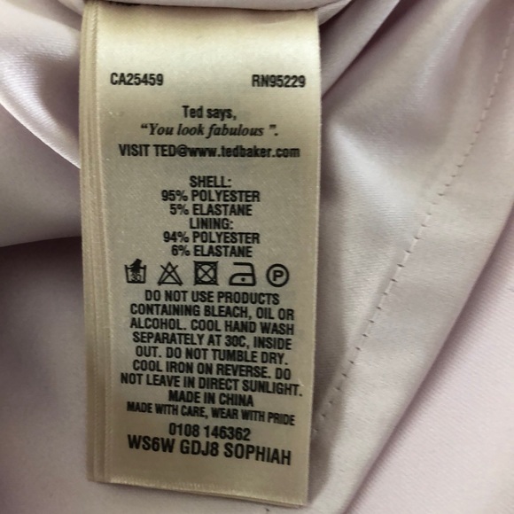 Ted Baker Dress - Body Con - New With Tags - Picture 8 of 12